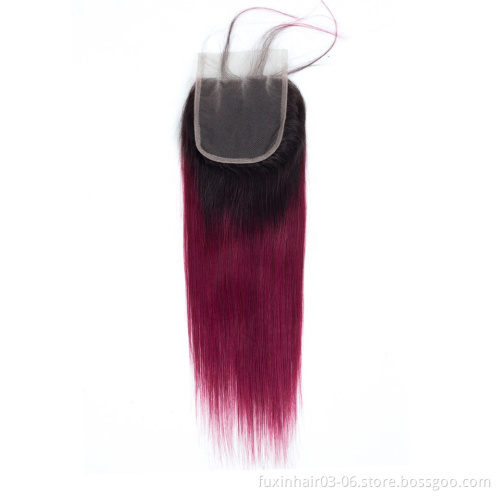 Double Drawn Virgin Human Extension Hair Wholesale Store Natural Three Part Lace Closure 1 Piece Vietnam Hair within 24 Hours